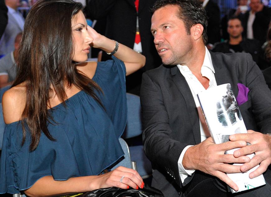 ... und zwar an der Seite von Lothar Matthäus!