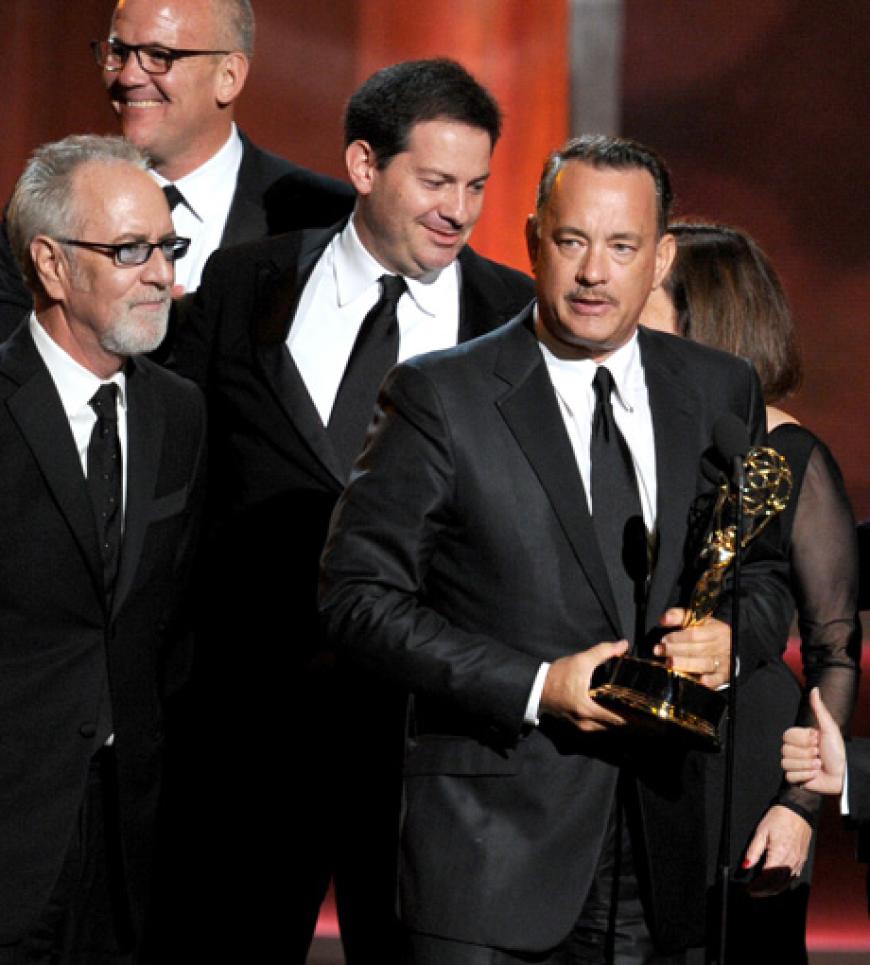 Tom Hanks und seine Kollegen von