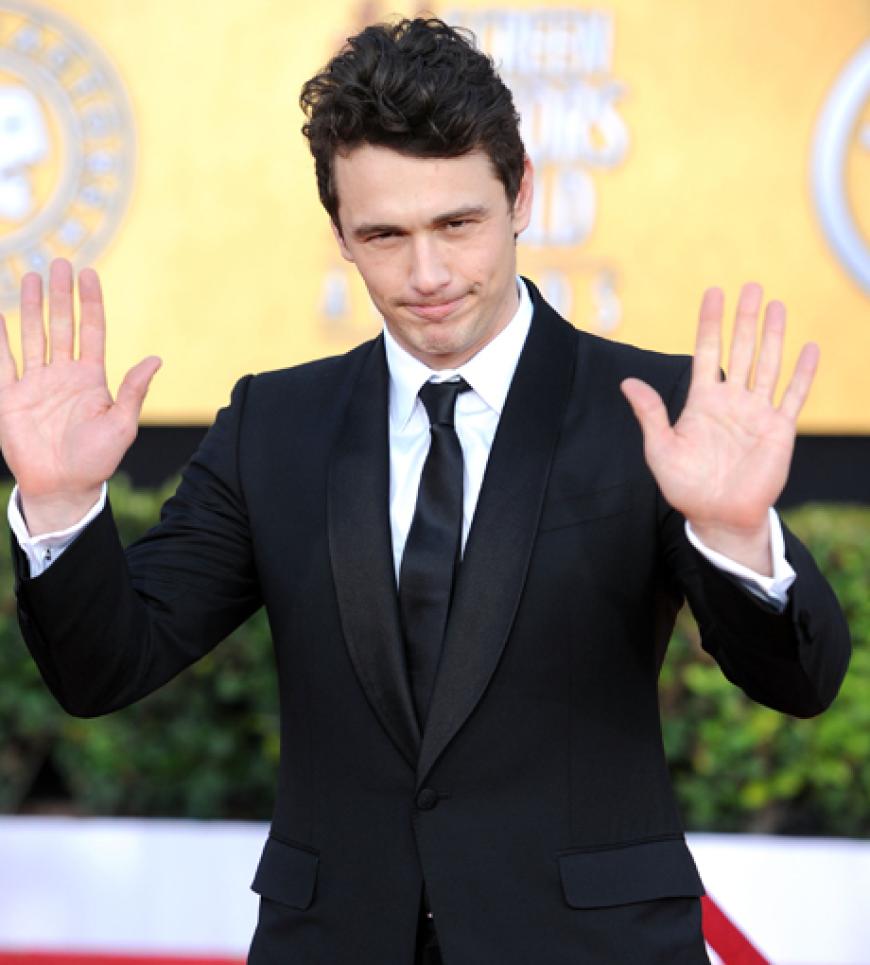 Sorgte für den Kreischalarm am roten Teppich: Hollywood-Schnuckel James Franco 