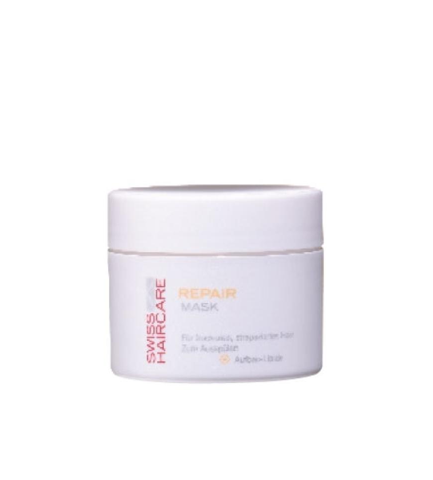Repair Mask regeneriert die Haarstruktur, von Swiss Haircare, 150 ml ca. 22 Euro