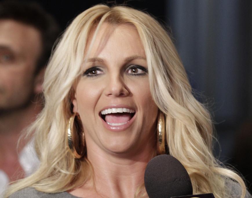 Pop-Sternchen Britney Spears nutzte die Gelegenheit, um ihr großes Vorbild zu ehren...