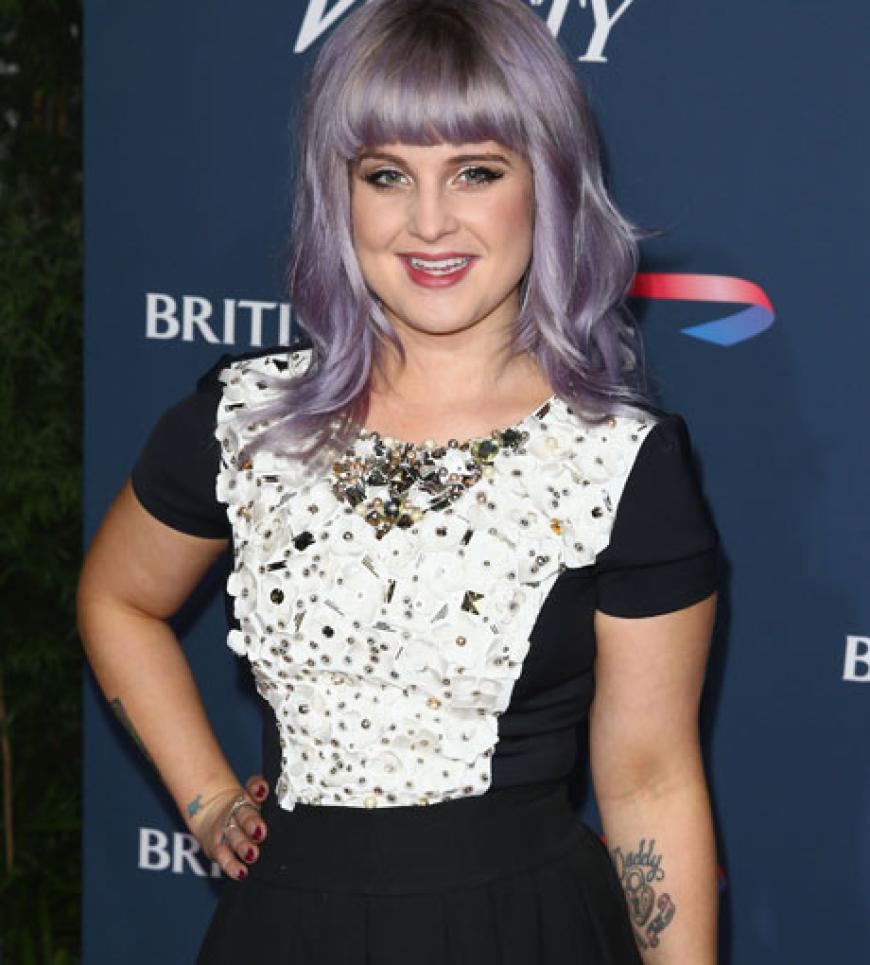 Und hier sehen wir die Trägerin: Kelly Osbourne