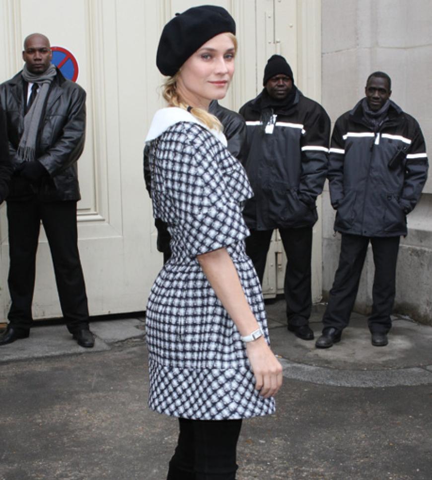 Über diese Gästeliste hätte sich die Fashion Week in Berlin sicher auch gefreut: In Paris findet derzeit die Fashion Week statt und Stars wie Diane Kruger dürfen natürlich nicht fehlen