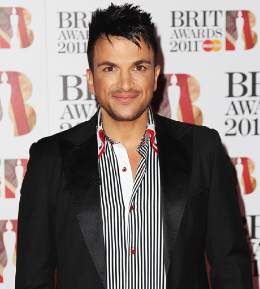 Peter Andre zeigte sich gut gelaunt auf dem roten Teppich