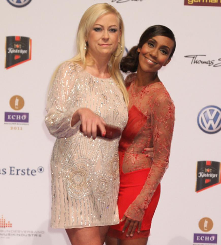 Jenny Elvers-Elbertzhagen und Hadnet Tesfai amüsierten sich