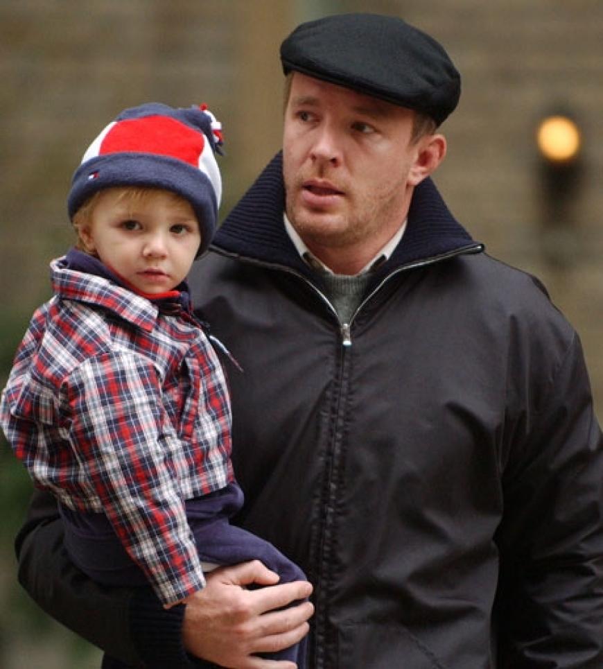 Guy Ritchie und Sohn Rocco