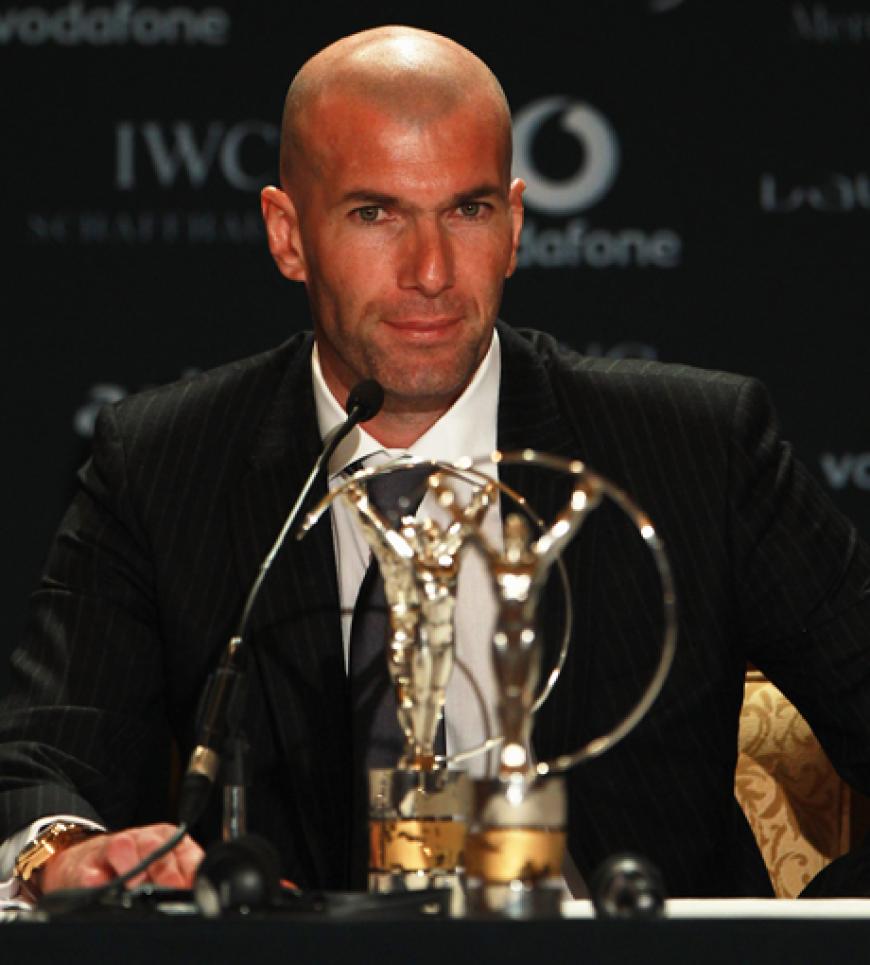Zinedine Zidane wurde für sein Lebenswerk ausgezeichnet
