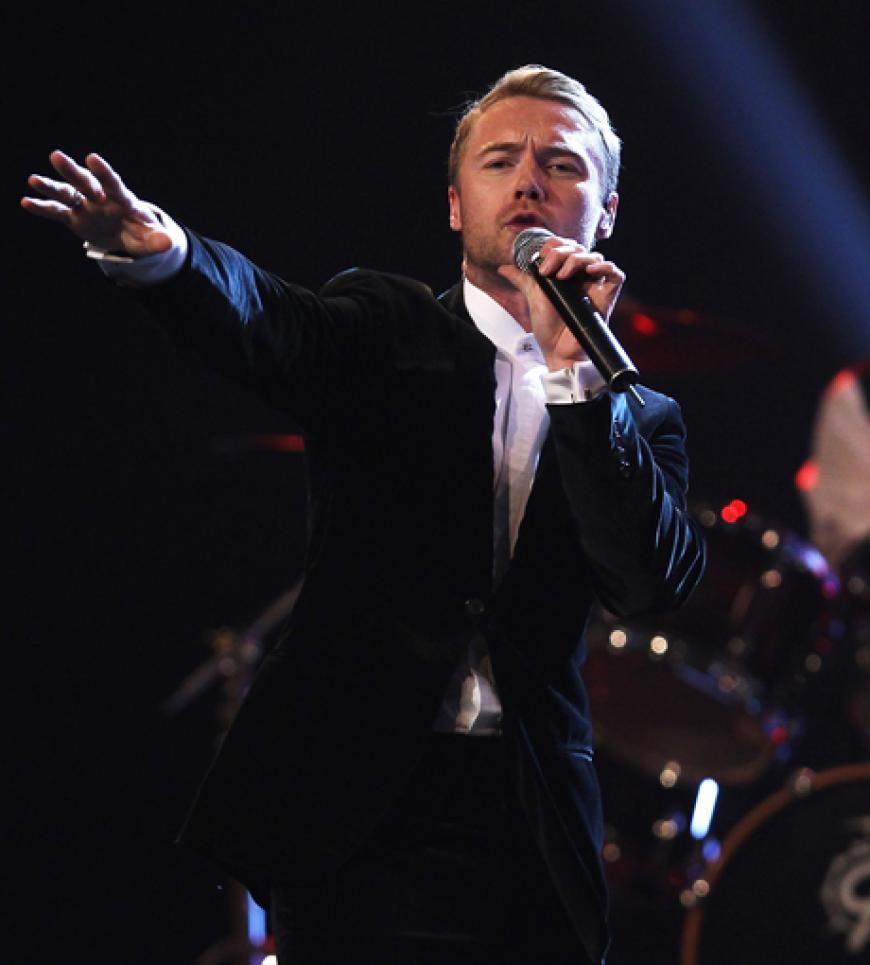 Ronan Keating heizte dem Publikum in Abu Dhabi musikalisch ein