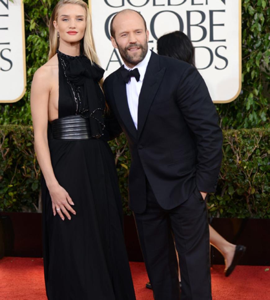 Das sexieste Paar auf dem Red Carpet: Model Rosie Huntington-Whiteley und Action-Star Jason Staham