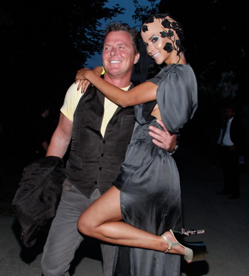 Micaela Schäfer mit Prinz Marcus von Anhalt