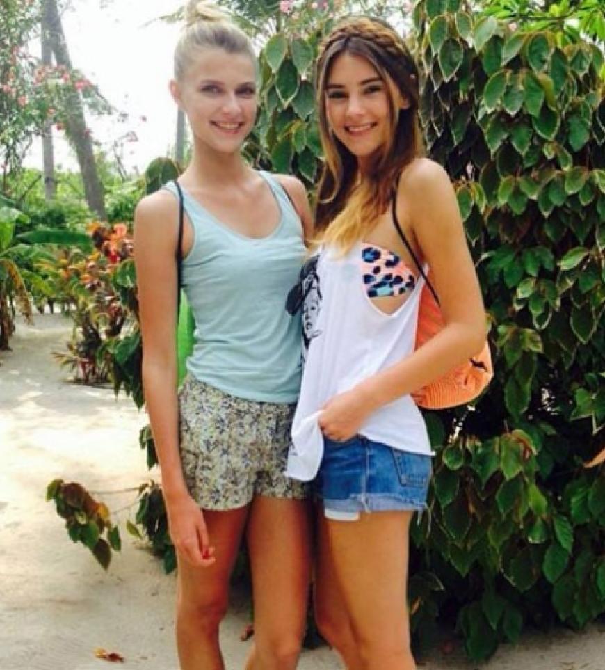 ... und auch Siegerin Stefanie Giesinger (r.)