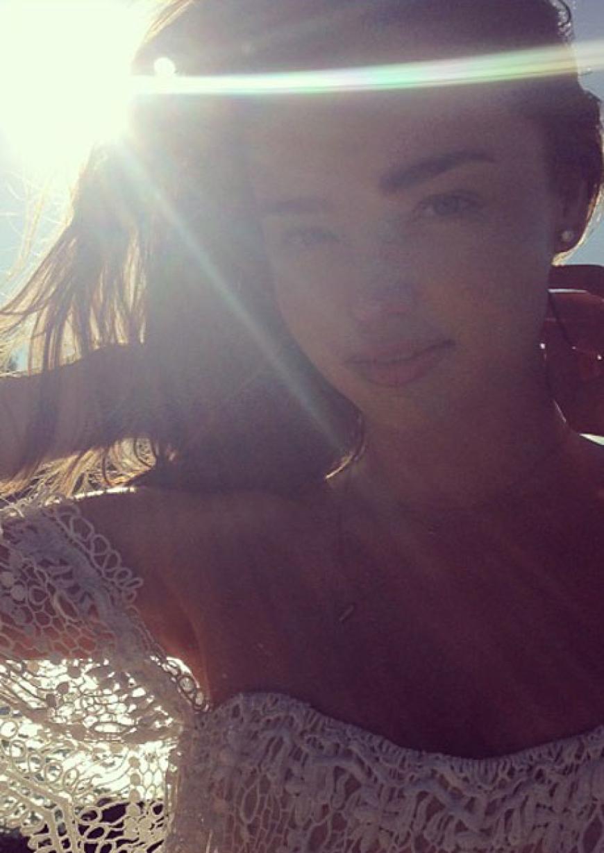 Einfach unfassbar hübsch: Topmodel Miranda Kerr ganz ungeschminkt