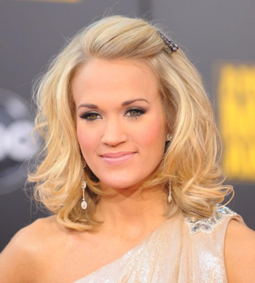Carrie Underwood bezauberte im angesagten Nude-Look