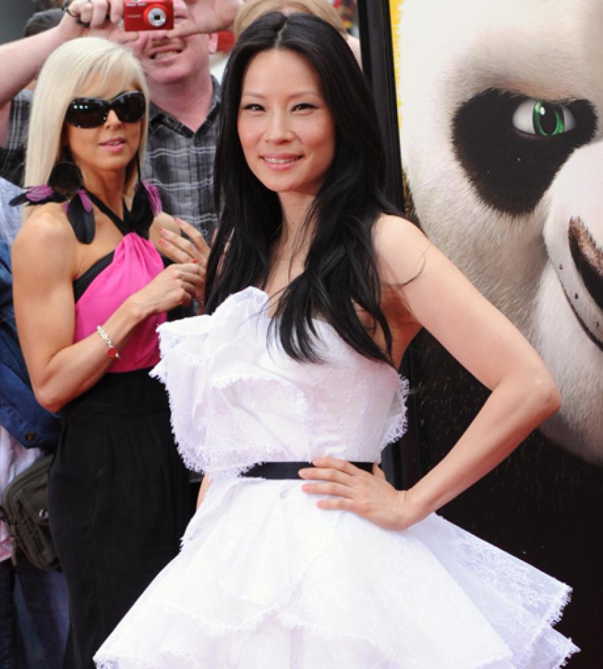 Strahlend schön: Lucy Liu. Die Schauspielerin verleiht im neuen Film ebenfalls ihre Stimme