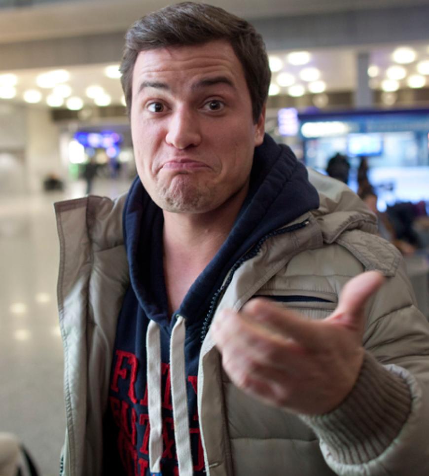 Weiß noch nicht genau, was ihn erwartet: Schauspieler Rocco Stark