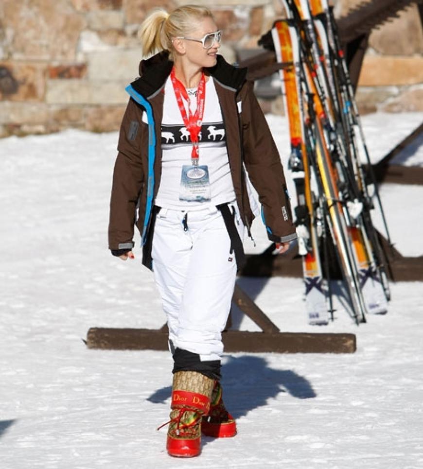 Sexy mit Boots: Gwen Stefani