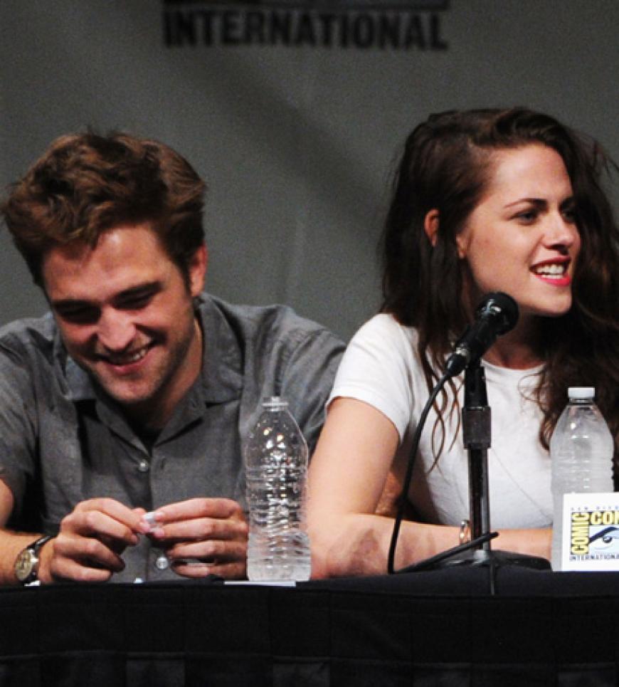 Ob es auch in der Realität bald Nachwuchs gibt? Über diese Gerüchte können Robert Pattinson und Kristen Stewart nur schmunzeln