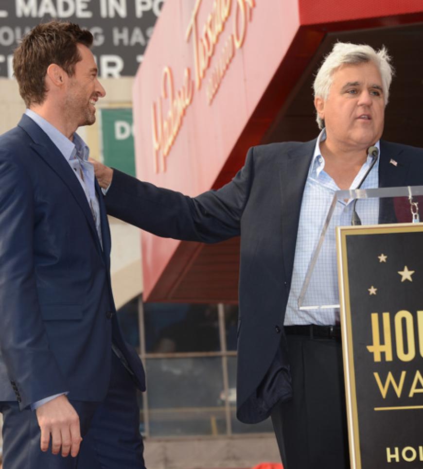 Der Schauspieler wurde von TV-Ikone Jay Leno gewürdigt