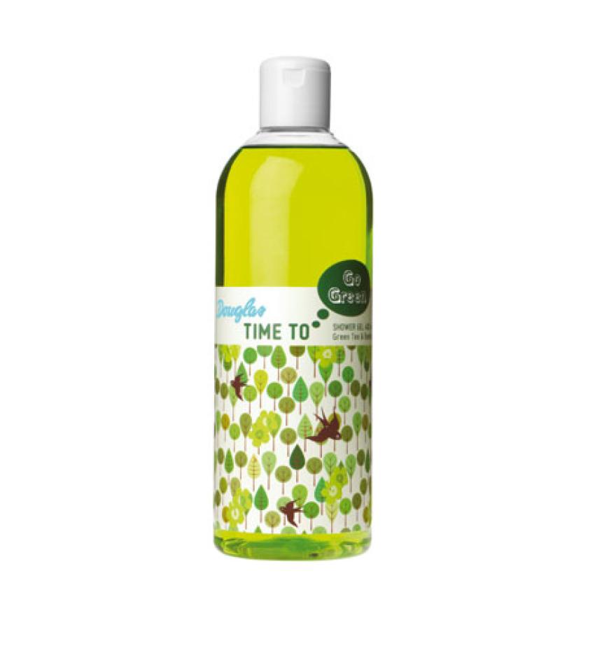Das lindgrüne Showergel macht nicht nur sauber, sondern ist auch sehr dekorativ im Bad´ - und duftet himmlisch nach grünem Tee und Bambus.