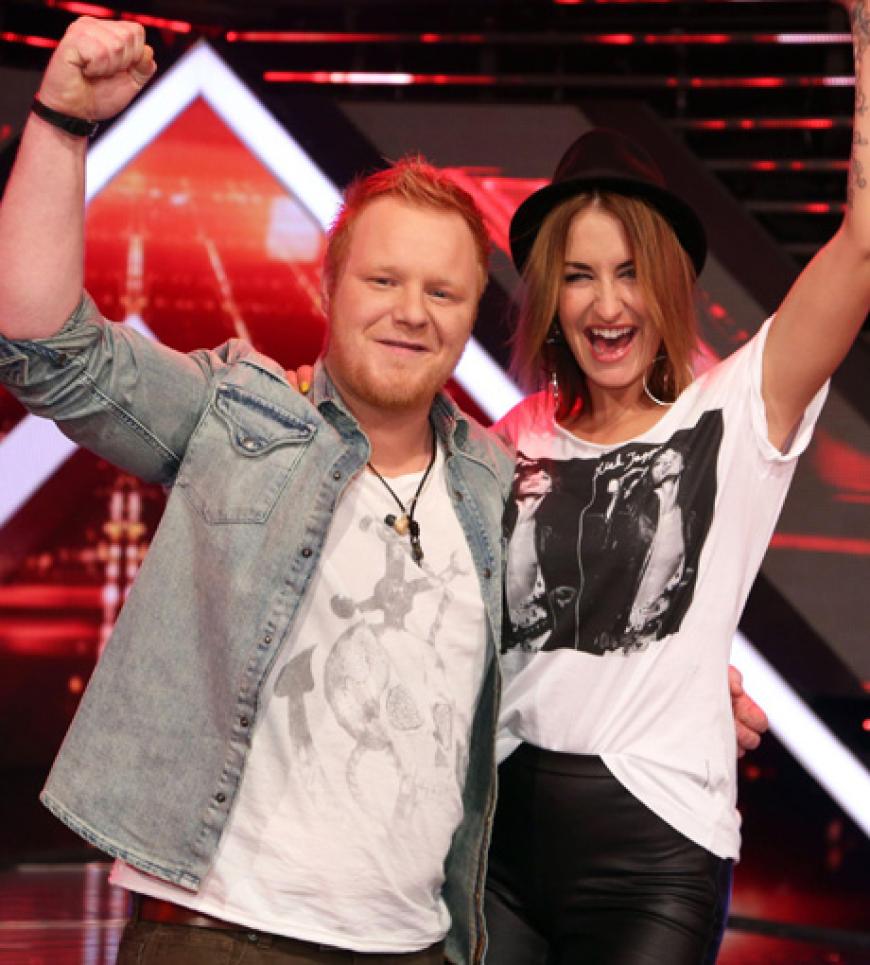 Björn Paulsen konnte sich gegen seinen Gegner Willy Hubbard durchsetzen - und zieht mit Mentorin Sarah Connor ins Halbfinale ein