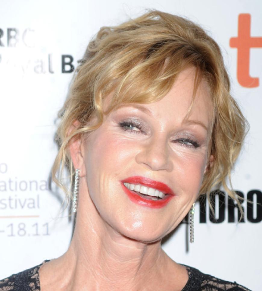 Strahlte: Melanie Griffith