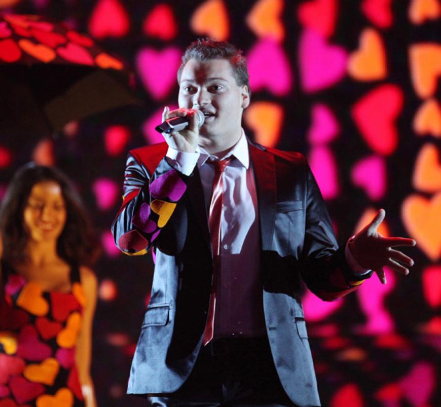 Genau wie Christian Jährig, der so hoch singen kann wie Helene Fischer