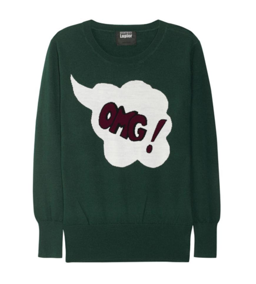 OMG! Den müssen wir haben! Das Must-have für alle Fashion-Nerds von Markus Lupfer über net-a-porter.com, ca. 320 Euro