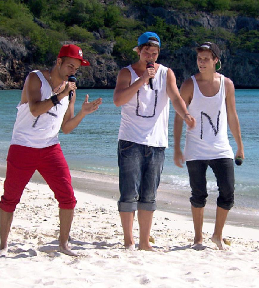 Sendung vom 2. März 2013: In der Karibik´ performen Rene Müller, Bojan Odjakov und Wincent Weiß