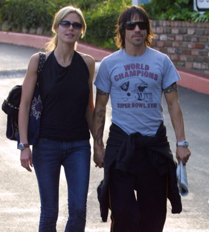 2003, nach ihrer Scheidung von Ric Pipino, hatte Heidi eine kurzzeitige Affäre mit Anthony Kiedis (Sänger der