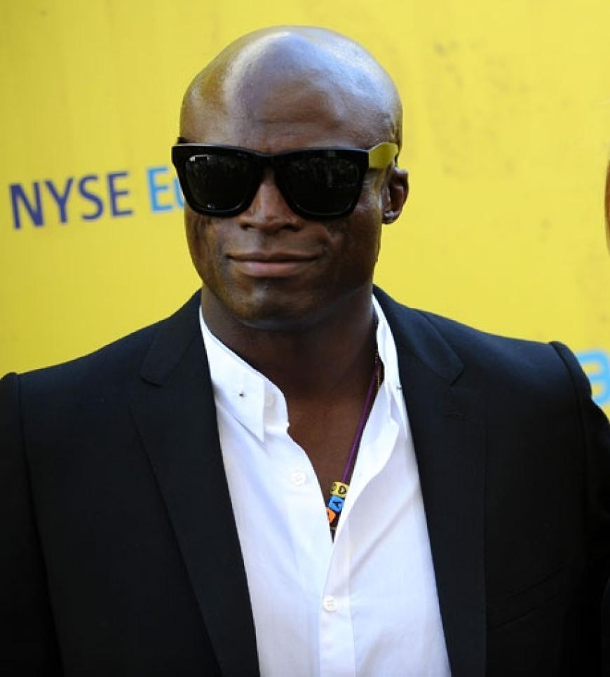 Cooler Look: Seal legte seine Sonnenbrille nicht ab