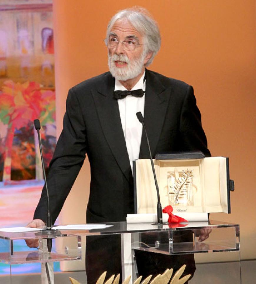 Michael Haneke ist nach 2009 zum zweiten Mal in seiner Karriere mit der Goldenen Palme ausgezeichnet worden. Sein Film