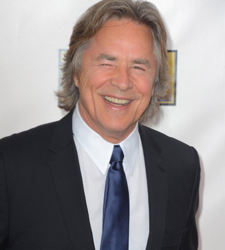 Don Johnson strahlte in die Kameras