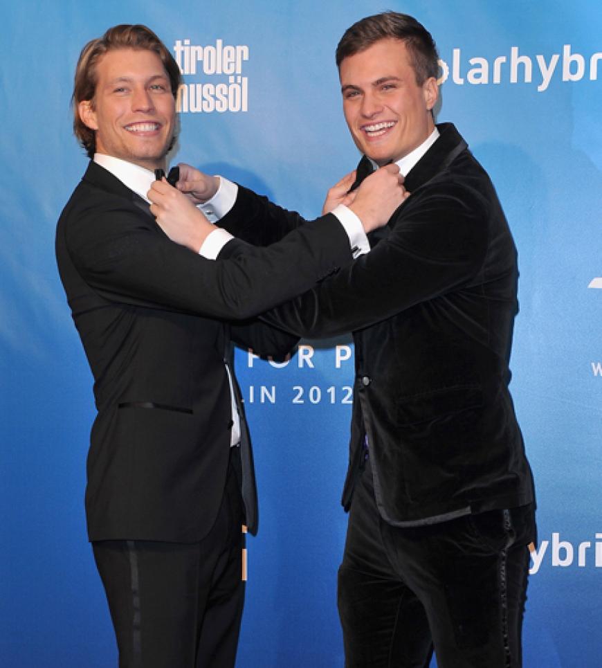 Raul Richter mit seinem Bruder Ricardo