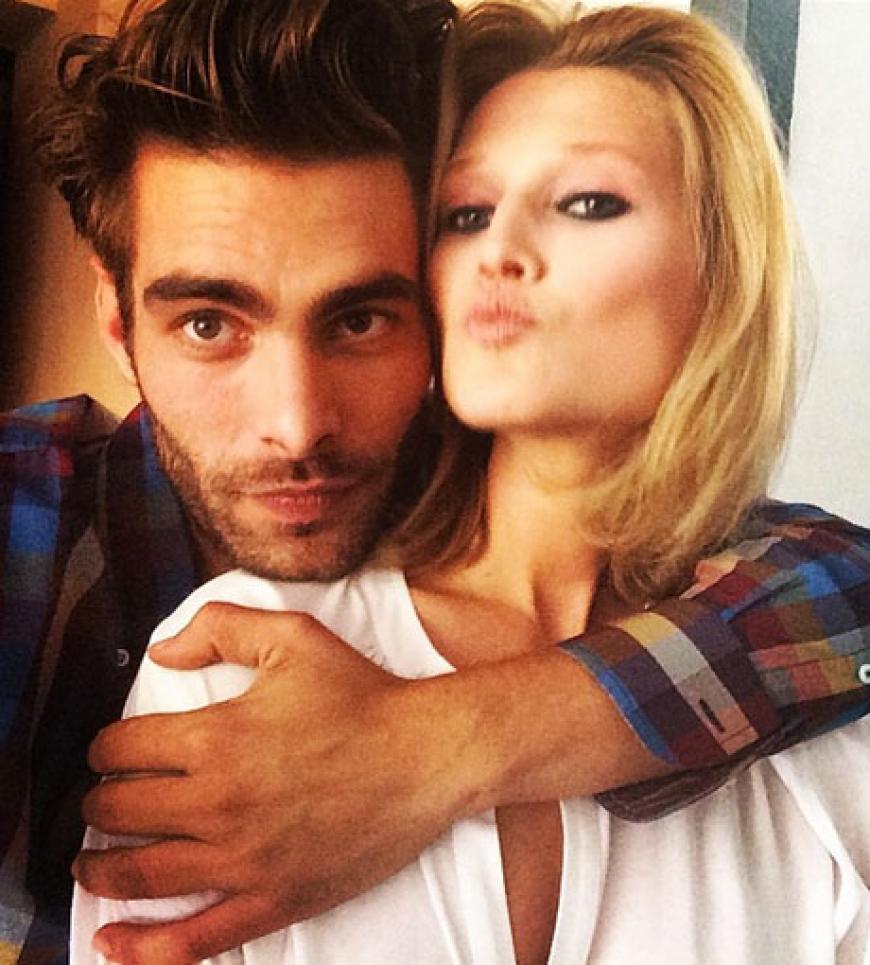 Haben sich lieb: Toni Garrn und Jon Kortajarena