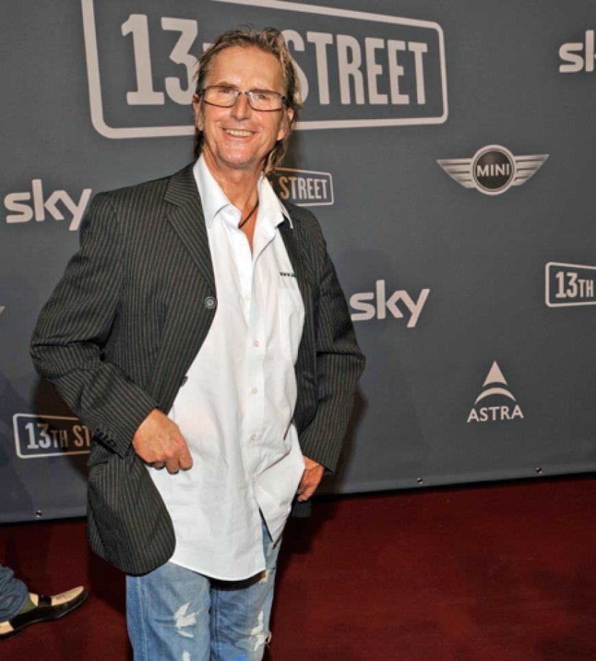 Schauspieler Martin Semmelrogge brachte gute Laune mit