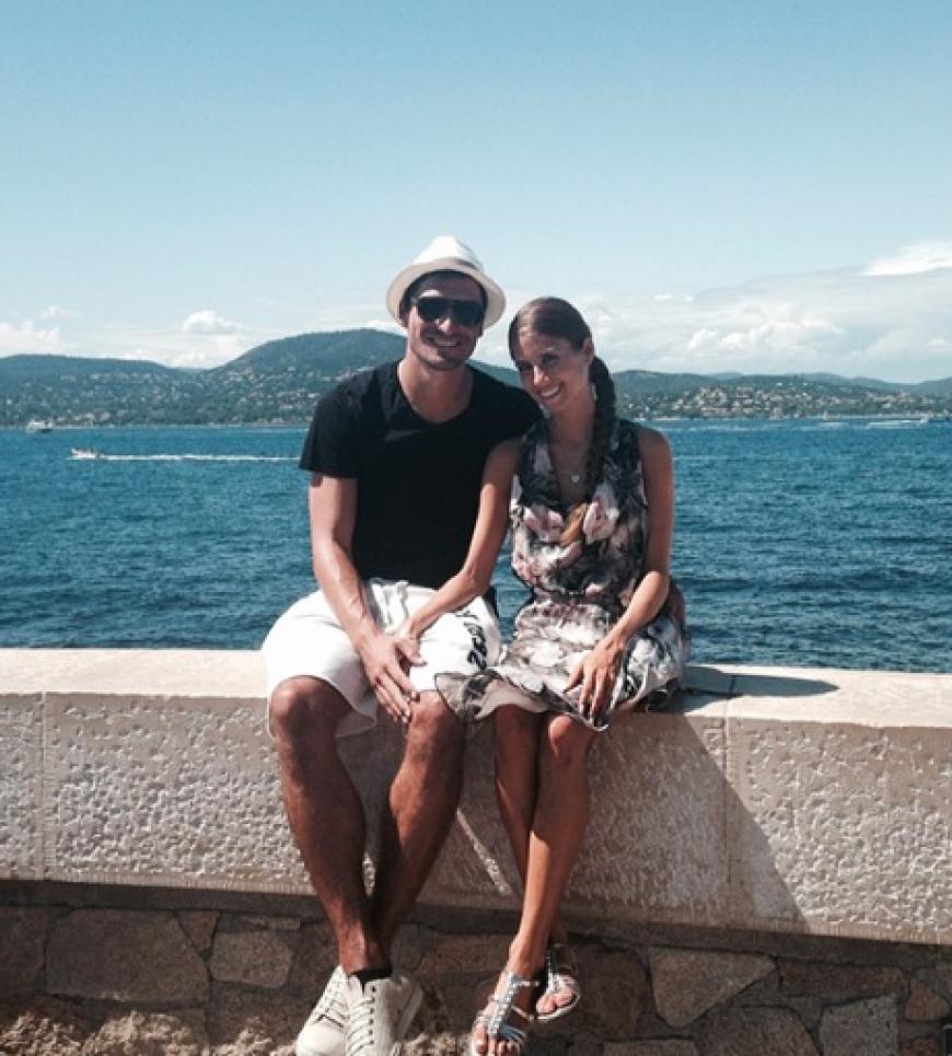 Cathy Fischer verliebt mit Mats Hummels in Saint Tropez