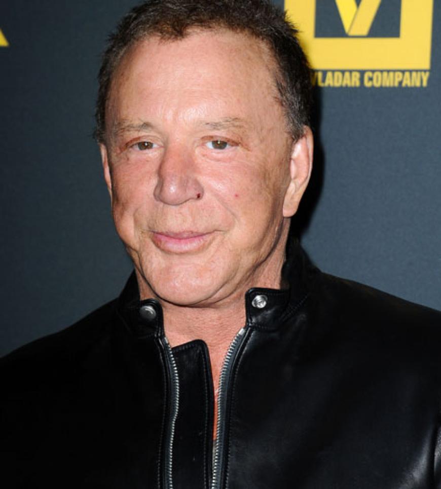 Hollywood-Star Mickey Rourke wurde als Philip Rourke Jr geboren