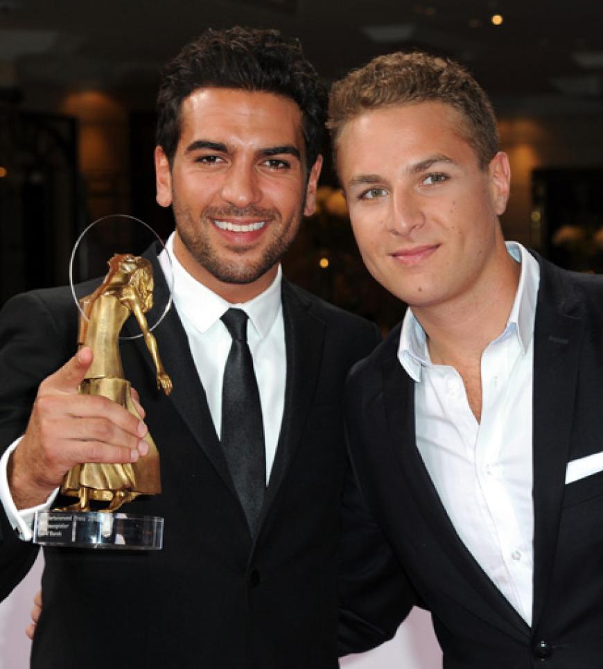 Joseph mit seinem Bruder Elyas M'Barek