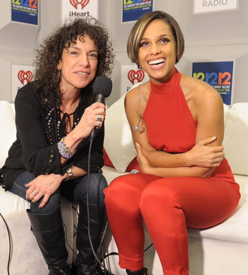 Ein Fernsehereignis für den guten Zweck: Superstar Alicia Keys kurz danach im Interview mit Maria Milito