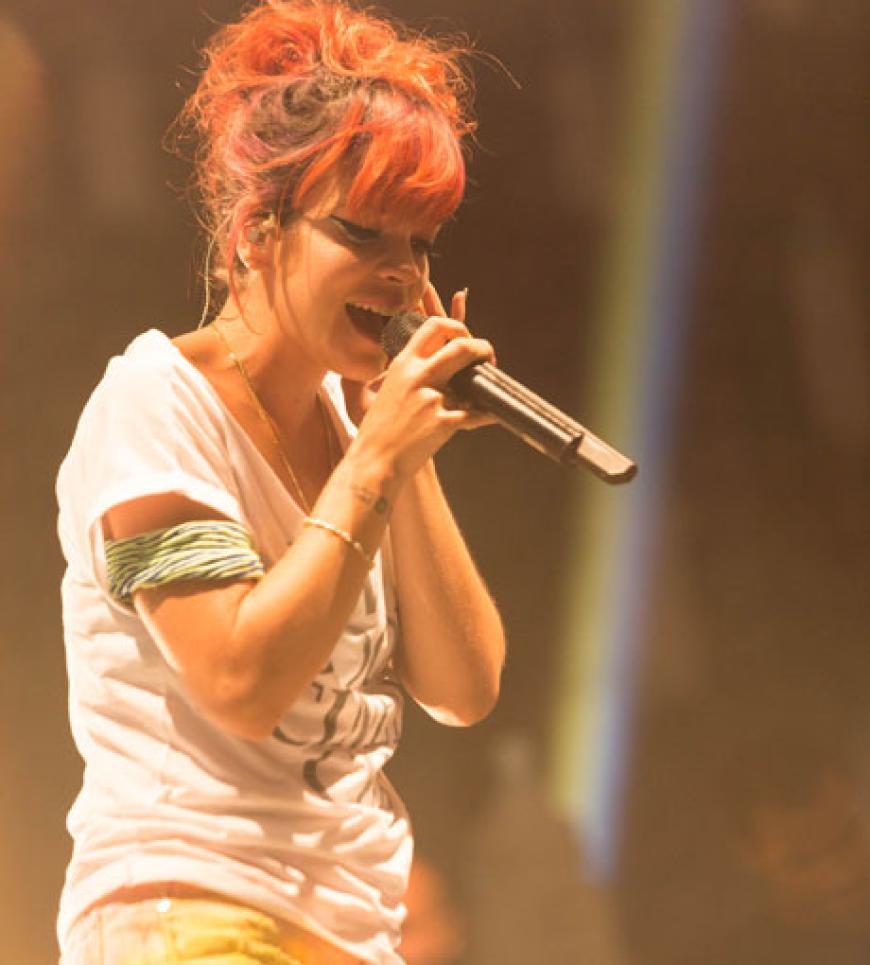 Lily Allen mit schlanker Figur durch Chips-Diät