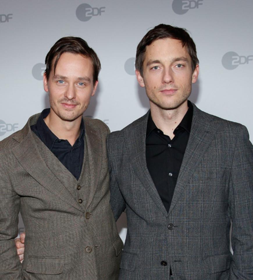 Tom Schilling und Co-Hauptdarsteller Volker Bruch
