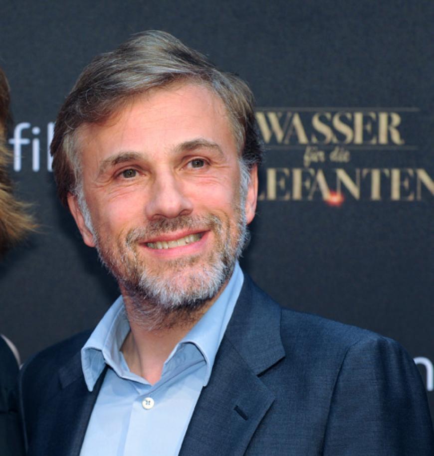 Christoph Waltz trägt auch gerne mal Bart....