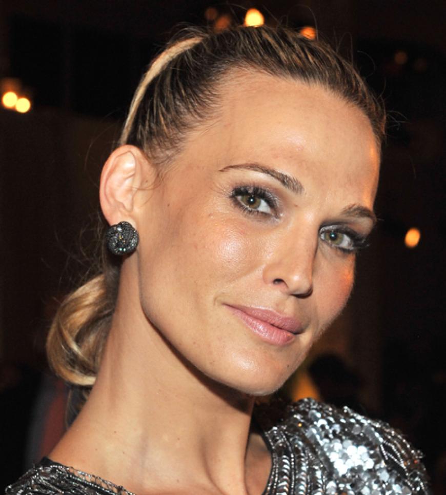 Trug Pferdeschwanz: Model Molly Sims