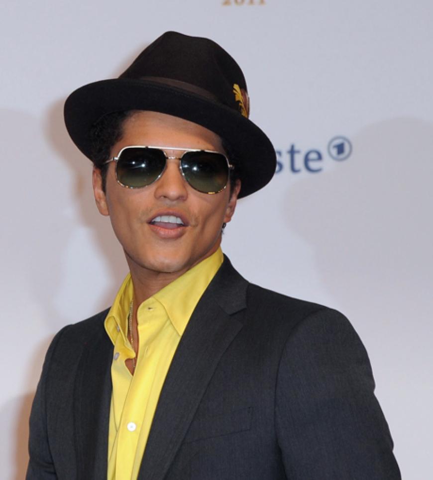 Superstar Bruno Mars kam extra für den Echo nach Berlin