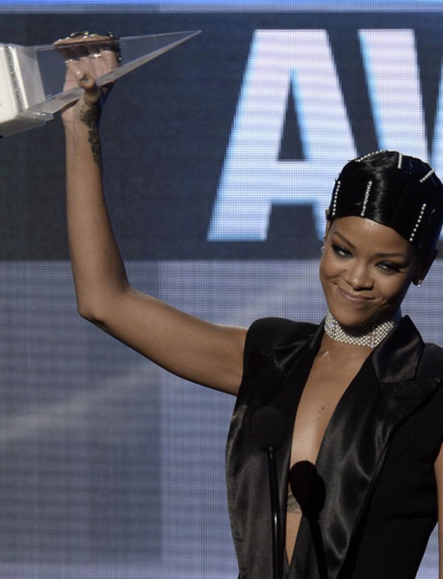 Zwei Preise gingen an Rihanna´
