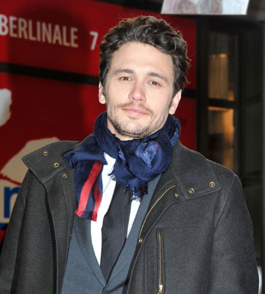 Bei dem Auftritt von James Franco gab's kein Halten mehr. Kreischalarm auf dem Roten Teppich