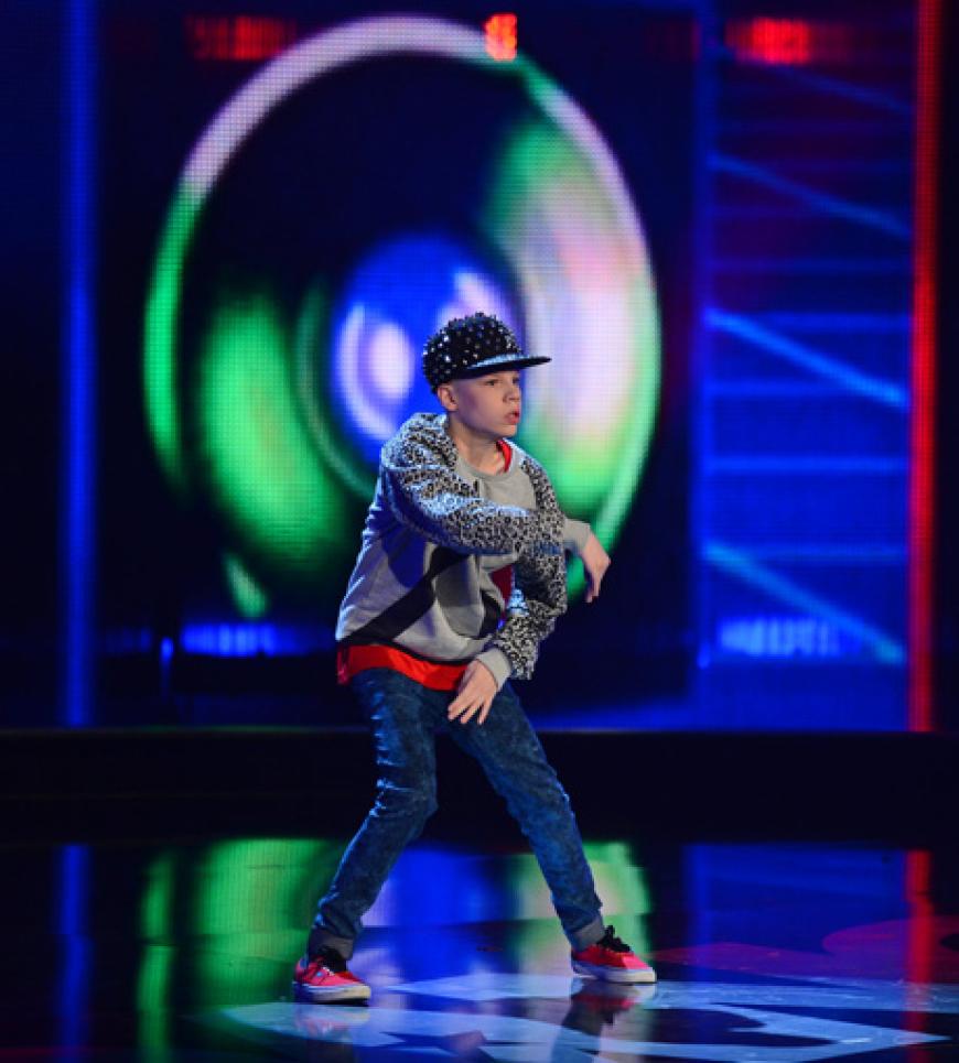 Hat einen Platz im Finale: der kleine Vadim, 13, aus Bremerhaven