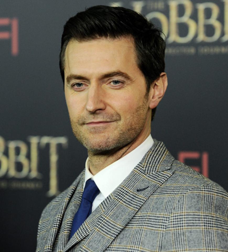 Schauspieler Richard Armitage in New York. Übrigens: