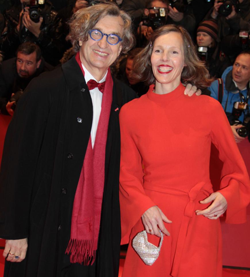 Regisseur Wim Wenders und seine Frau Donata