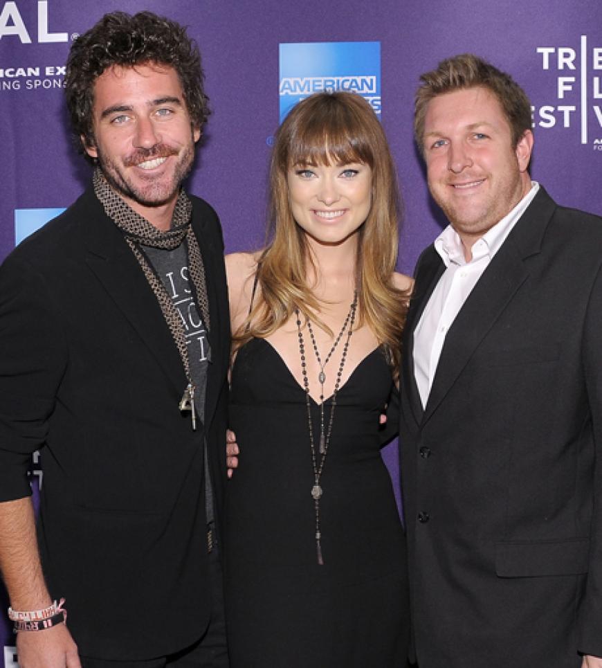 Gesichtet: Bryn Mooser mit Olivia Wilde und David Darg